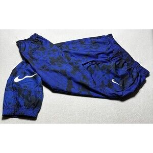 USA Womens Essential Blue Graphic Joggers Size Medium Soccer Gym DN1137-452 NWT